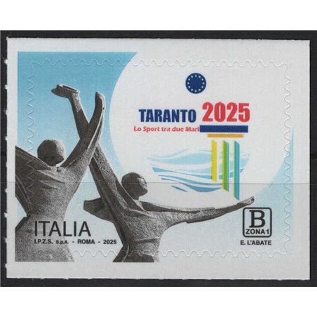 ITALIA 2025 Taranto Città Europea dello Sport MNH**