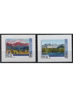 ITALIA 2025 Regioni d'Italia (Bilingue) 2v MNH**