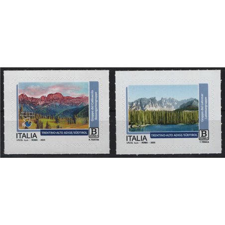 ITALY 2025 Regions of Italy (Bilingual) 2v MNH**