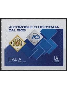 ITALY 2025 Automobile Club of Italy MNH**