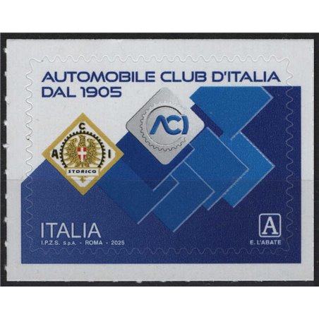 ITALIA 2025 Automobile Club d'Italia MNH**