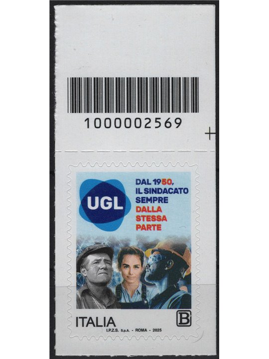 ITALY 2025 General Labour Union CB 2569 asd