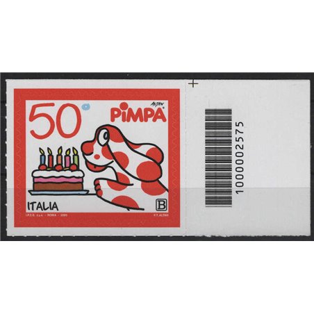 ITALIA 2025 Anniversario della Pimpa CB 2575 asd