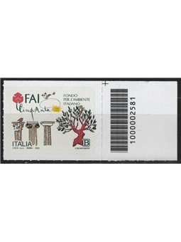 ITALIA 2025 Fondo per l'Ambiente Italiano CB 2581 asd