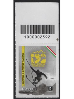 ITALY 2025 Gruppo Sciatori delle Fiamme Gialle CB 2592 asd