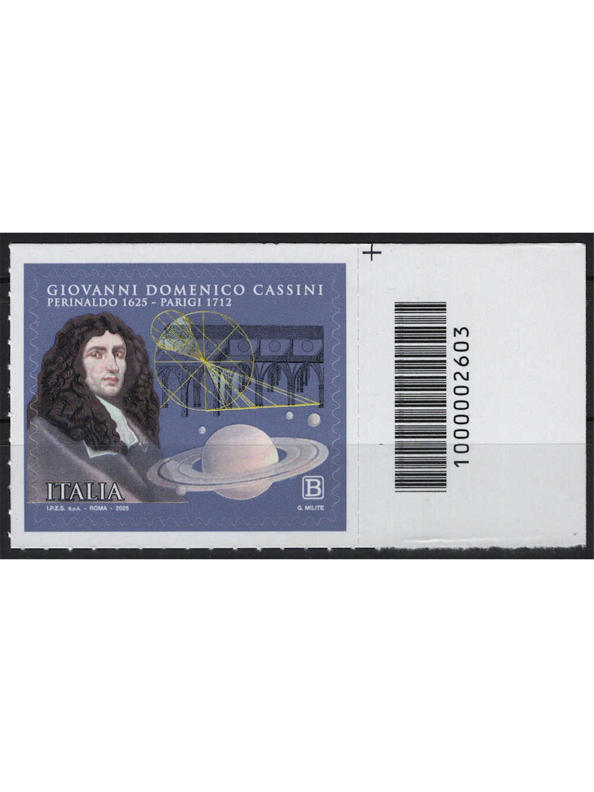 ITALY 2025 Giovanni Domenico Cassini CB 2603 asd
