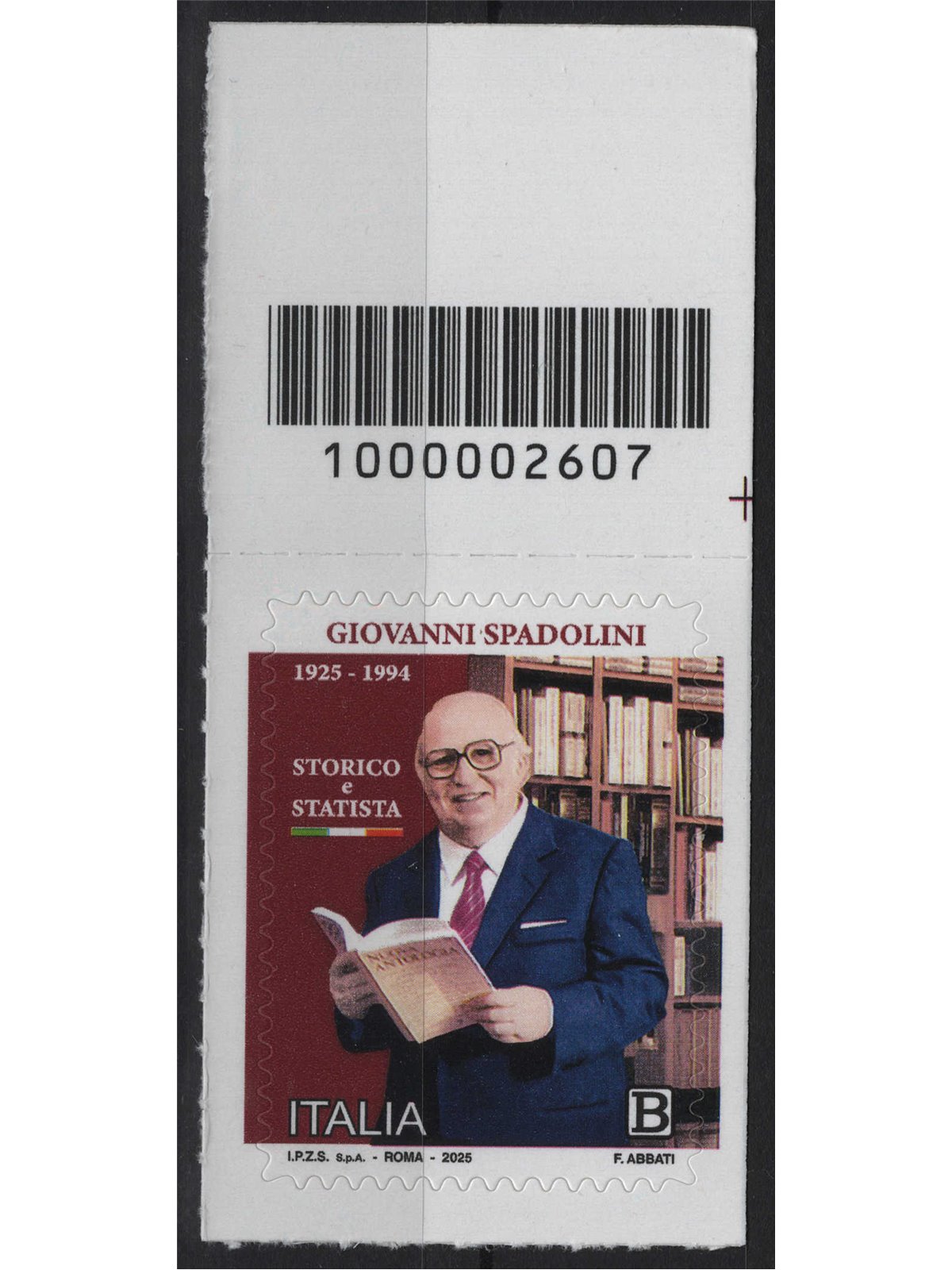 ITALIA 2025 Giovanni Spadolini CB 2607 asd
