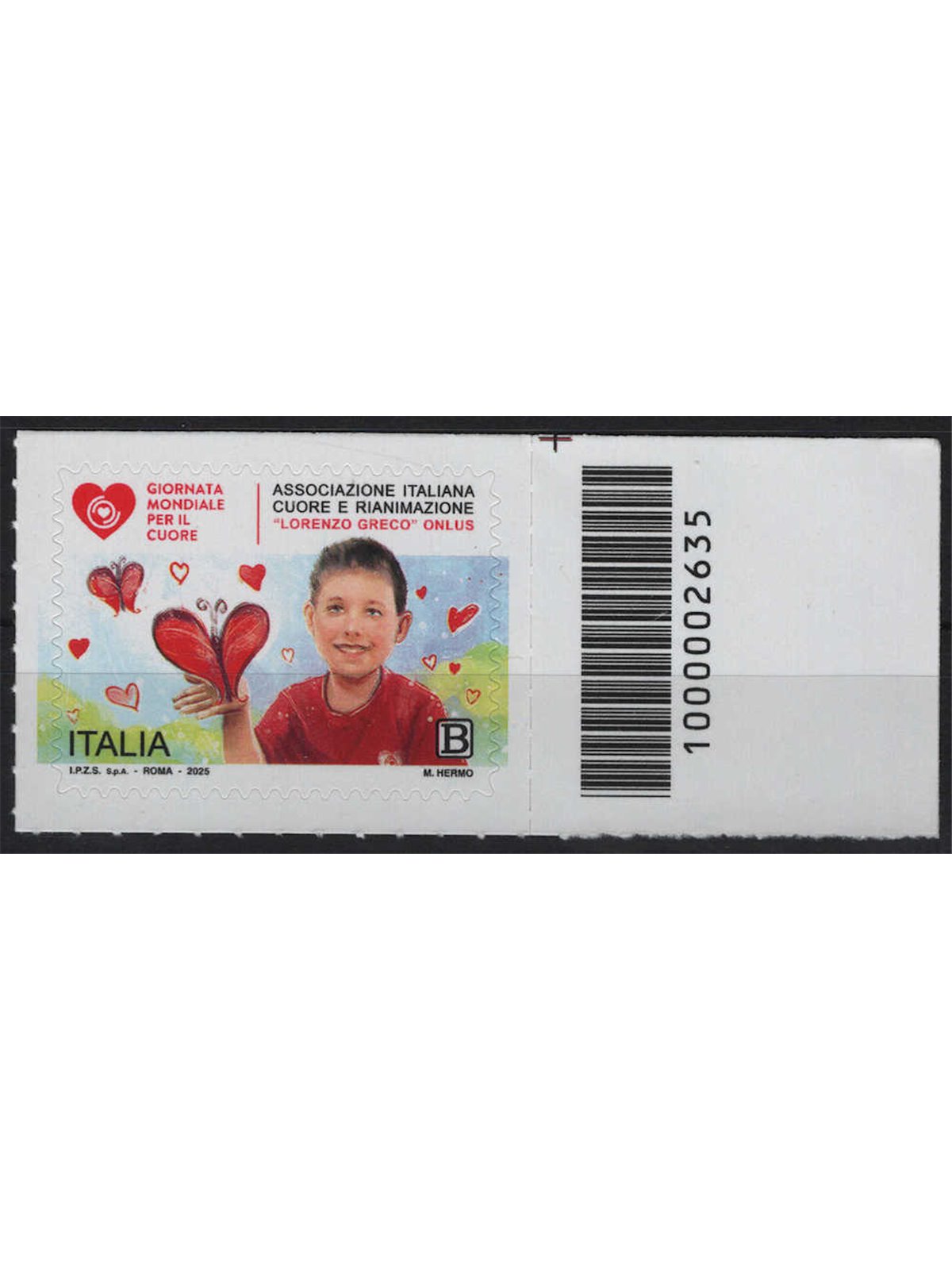 ITALIA 2025 Giornata Mondiale per Il Cuore CB 2635 asd