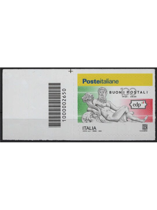 ITALY 2025 Postal Savings Bonds CB 2650 ass