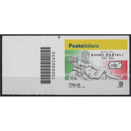 ITALIA 2025 Buoni Fruttiferi Postali CB 2650 ass