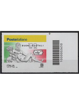 ITALIA 2025 Buoni Fruttiferi Postali CB 2650 asd
