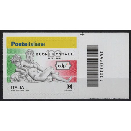 ITALIA 2025 Buoni Fruttiferi Postali CB 2650 asd