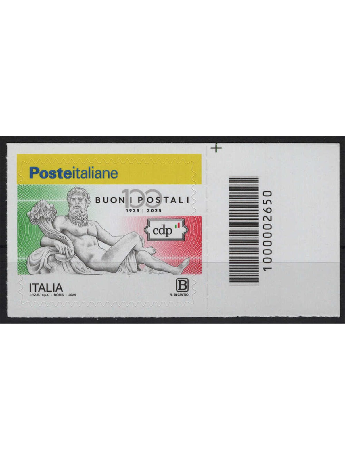ITALIA 2025 Buoni Fruttiferi Postali CB 2650 asd