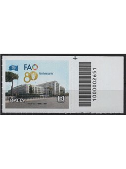 ITALIA 2025 Anniversario della FAO CB 2651 asd