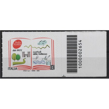 ITALY 2025 Italia Nostra CB 2654 aid