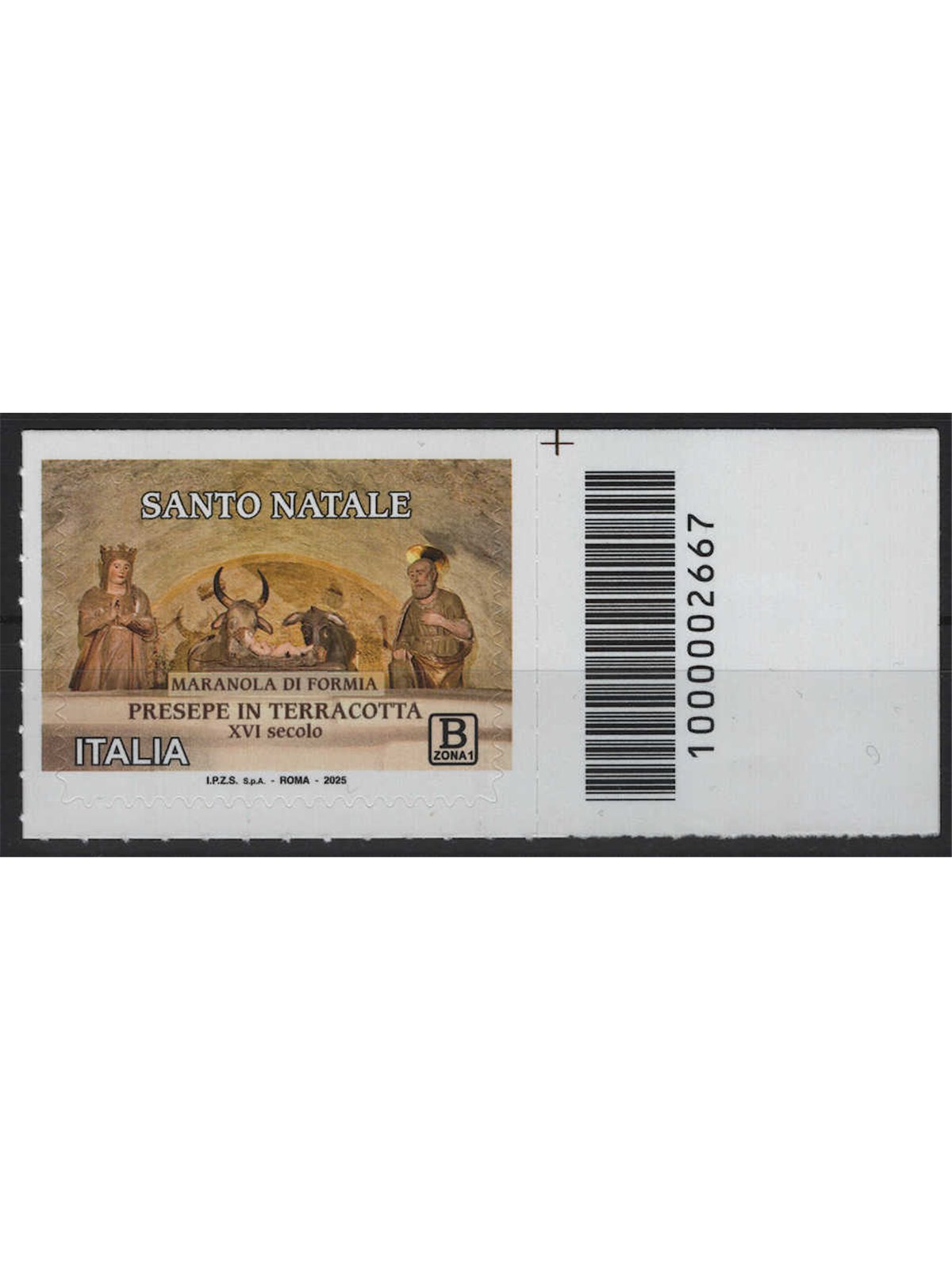 ITALY 2025 Religious Christmas CB 2667 asd