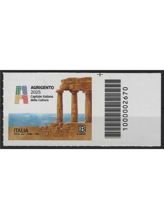 ITALIA 2025 Agrigento Capitale Italiana della Cultura CB 2670 asd