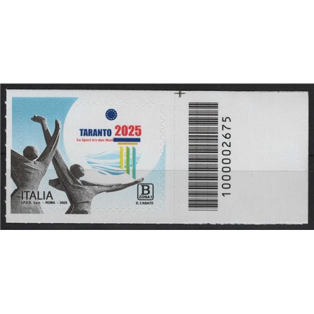 ITALIA 2025 Taranto Città Europea dello Sport CB 2675 asd