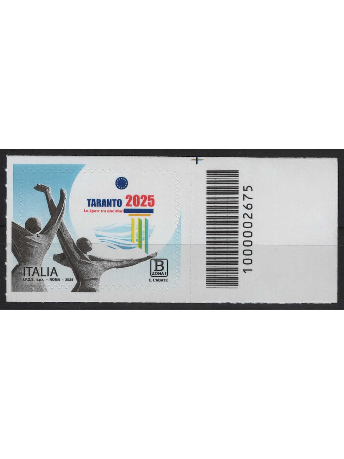 ITALIA 2025 Taranto Città Europea dello Sport CB 2675 asd