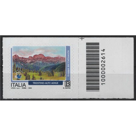 ITALIA 2025 Regioni d'Italia CB 2614 asd