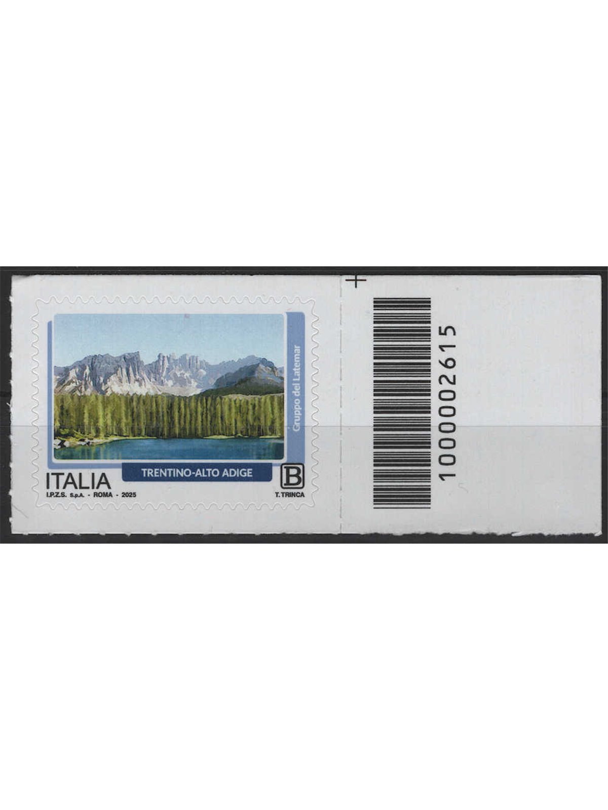 ITALIA 2025 Regioni d'Italia CB 2615 asd
