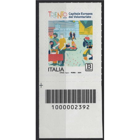ITALY 2024 Trento, Capital of Volunteering CB 2392 ais