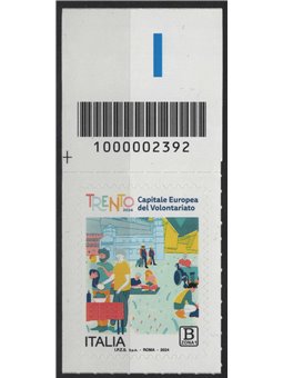 ITALY 2024 Trento, Capital of Volunteering CB 2392 ass