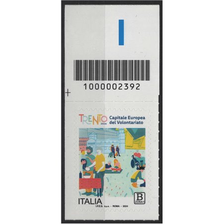 ITALIA 2024 Trento Capitale del Volontariato CB 2392 ass