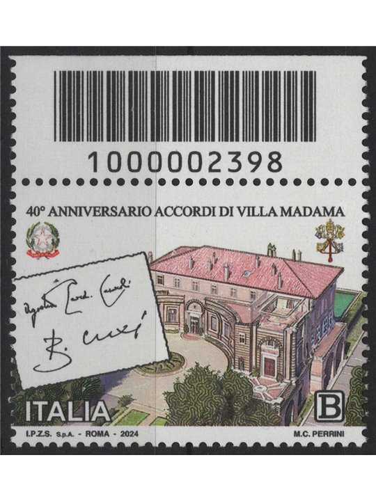 ITALIA 2024 Accordi di Villa Madama CB 2398 alto