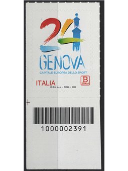 ITALY 2024 Genoa, Capital of Sport CB 2391 ais