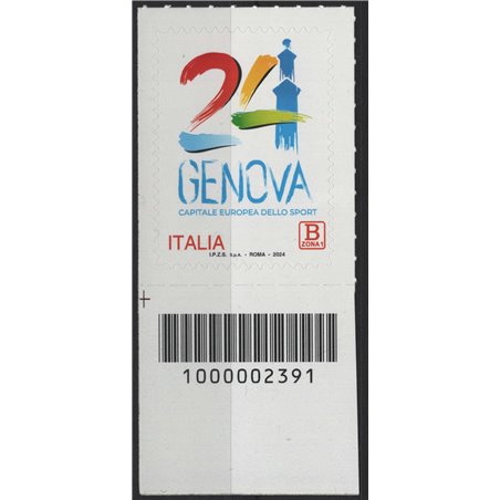 ITALY 2024 Genoa, Capital of Sport CB 2391 ais