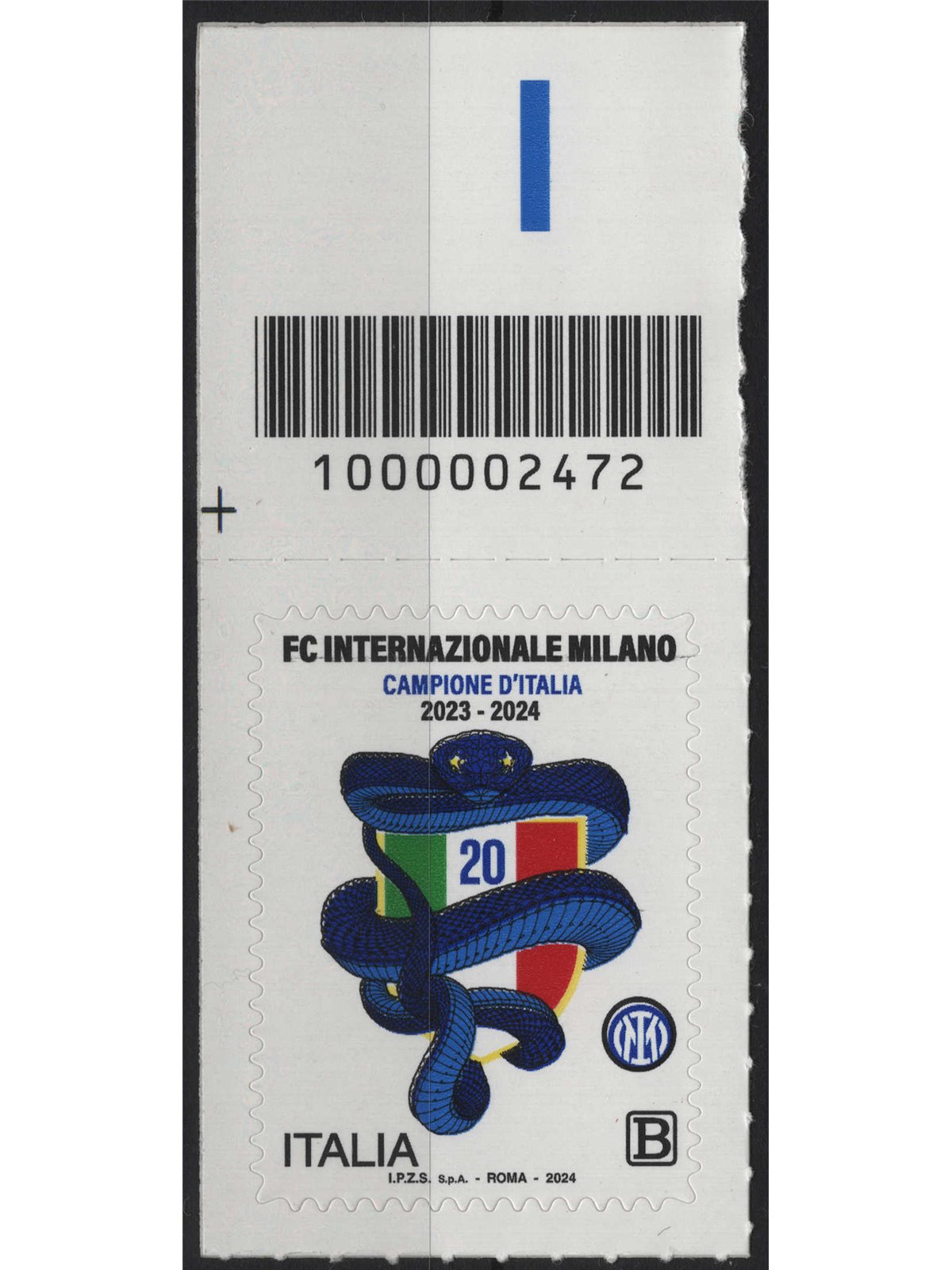 ITALIA 2024 Inter Campione d'Italia CB 2472 ass