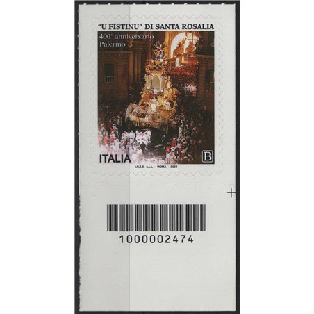 ITALY 2024 Festino di Santa Rosalia CB 2474 aid