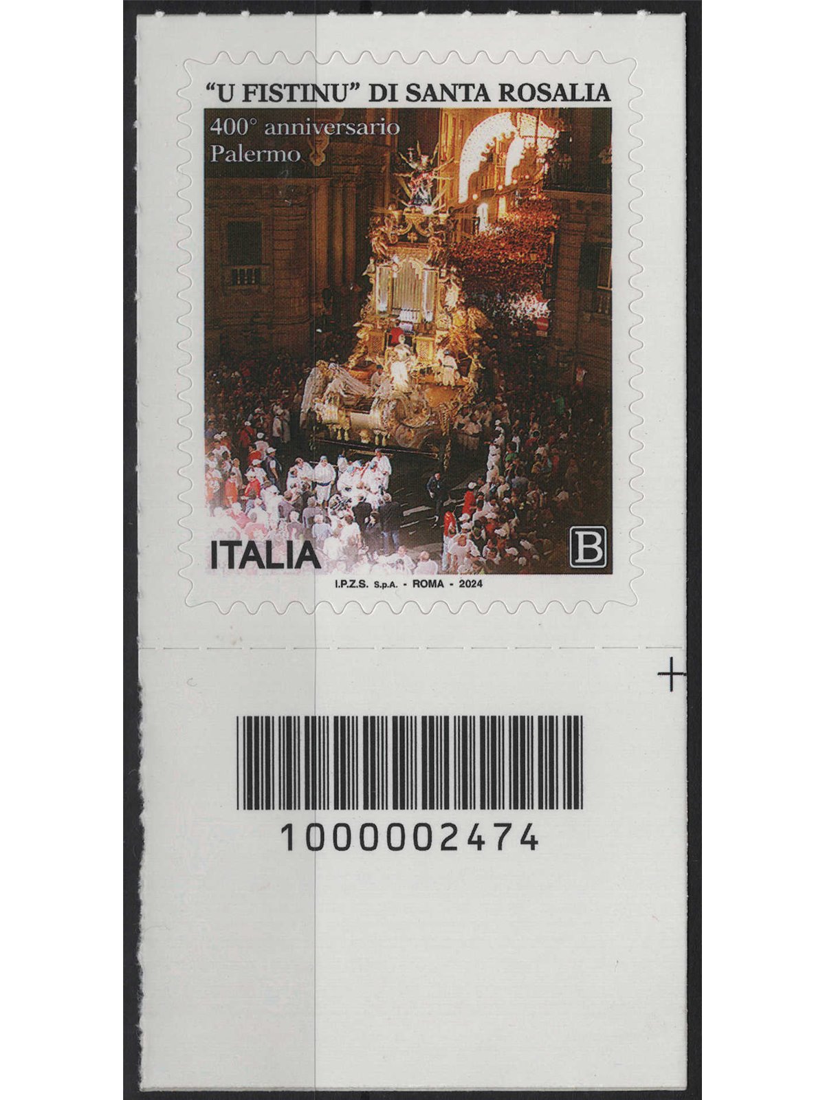 ITALY 2024 Festino di Santa Rosalia CB 2474 aid