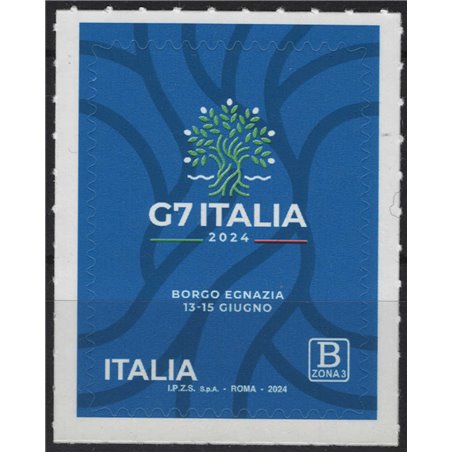 ITALIA 2024 Presidenza Italiana del G7 MNH**
