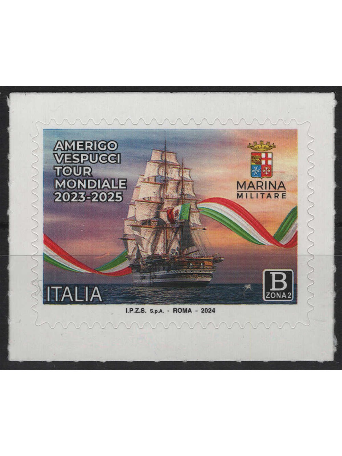ITALIA 2024 Nave Amerigo Vespucci MNH**