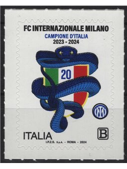 ITALIA 2024 Inter Campione d'Italia MNH**