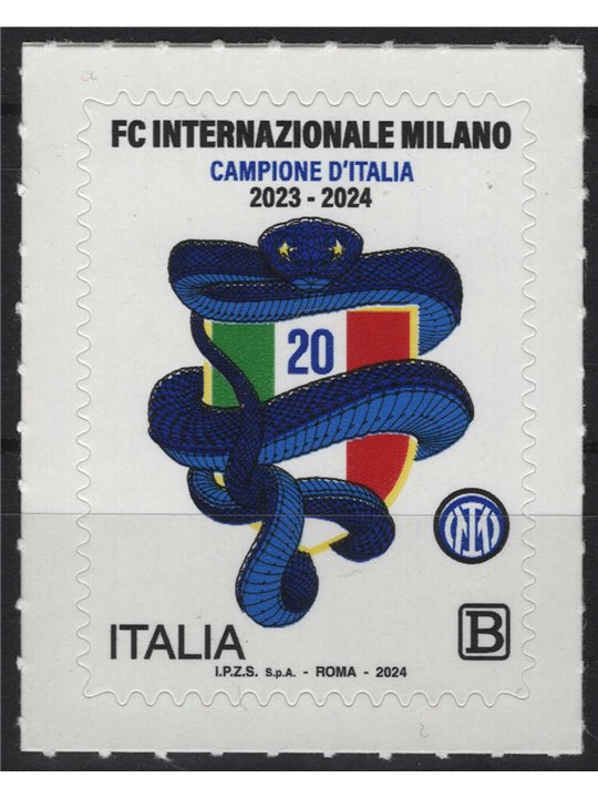 ITALY 2024 Inter, Italian Champions MNH**
