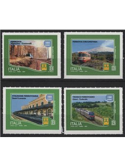 ITALIA 2024 Ferrovie Italiane 4v MNH**