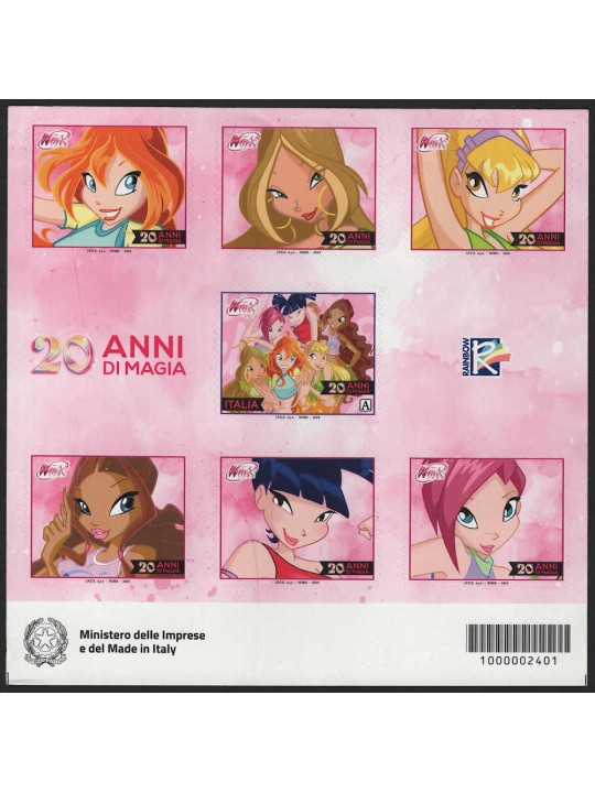 ITALY 2024 Winx Club s/s MNH**