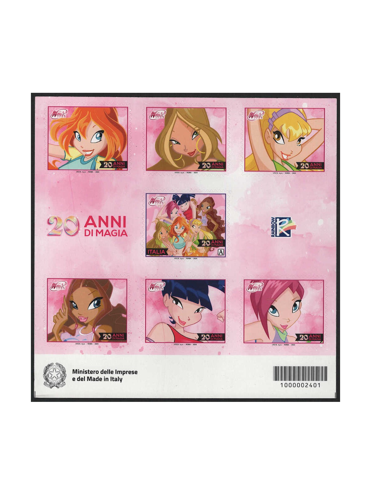 ITALY 2024 Winx Club s/s MNH**