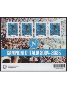 ITALIA 2025 Napoli Campione d'Italia MF MNH**