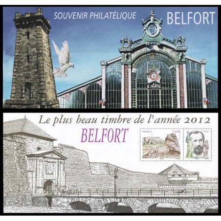 FRANCE 2013 Tourism, Belfort (Philatelic Souvenir)