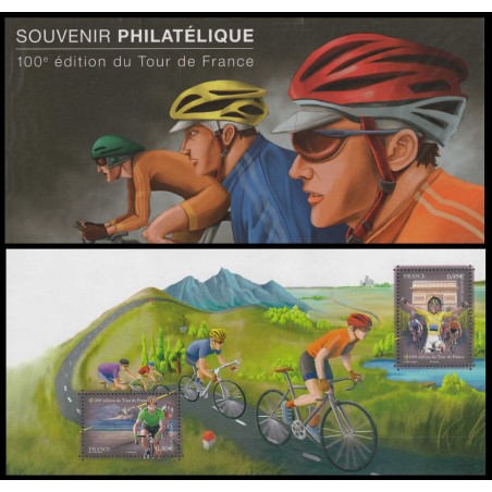 FRANCIA 2013 Tour de France (Souvenir Filatelico)