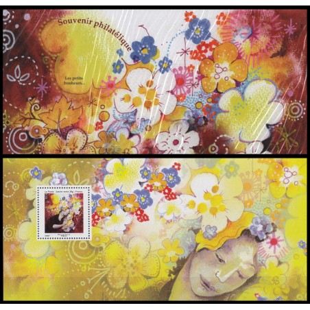 FRANCE 2013 Greeting stamps, le petits bonheurs (Philatelic Souvenir)