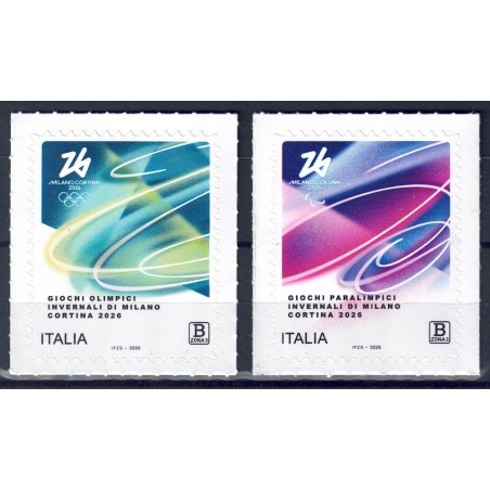 ITALY 2026 Olympic and Paralympic Winter Games MNH**