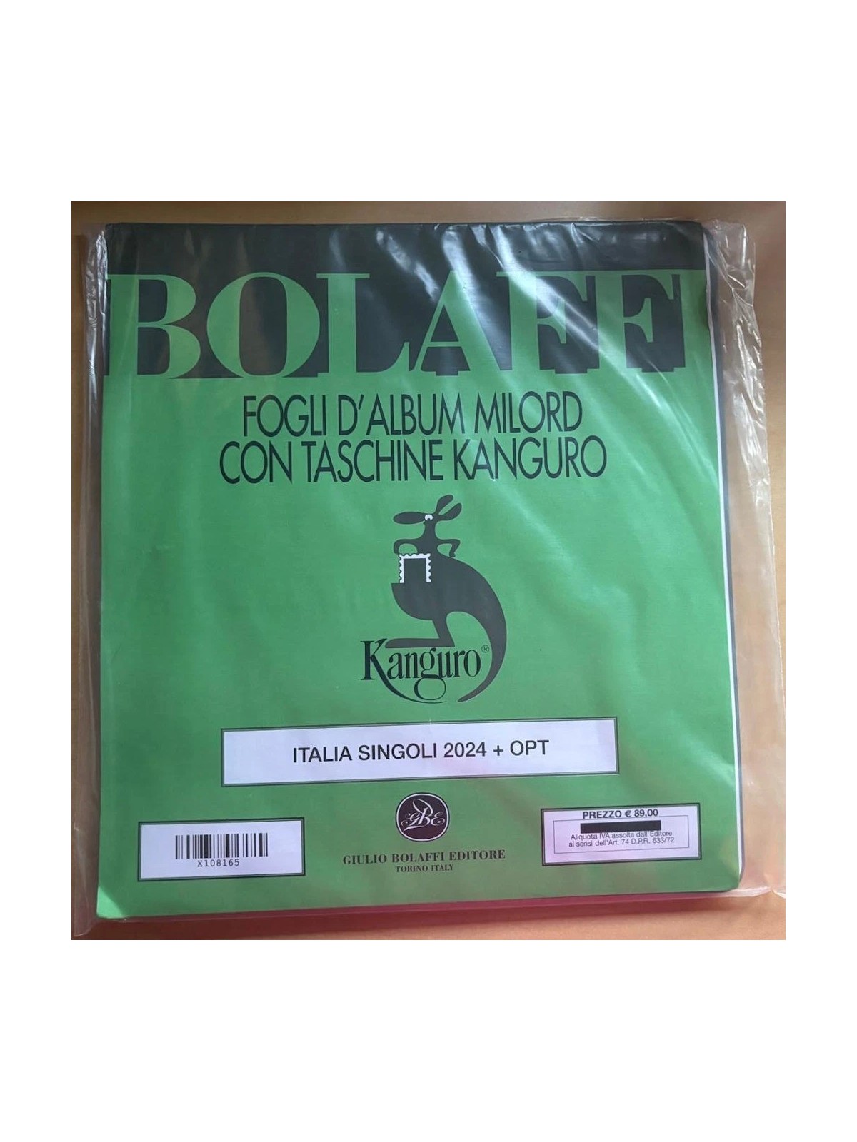 ITALIA 2024 Fogli d'album Bolaffi Milord per singoli us