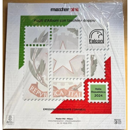 ITALIA 2024 Fogli d'album Masterphil Falcon us