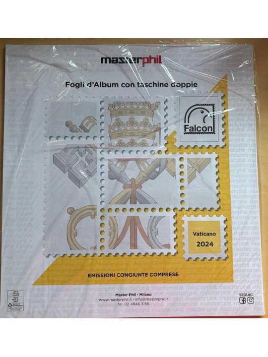 VATICAN 2024 Masterphil Falcon Album Pages