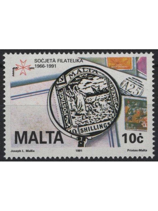 MALTA 1991 Società Filatelica MNH**